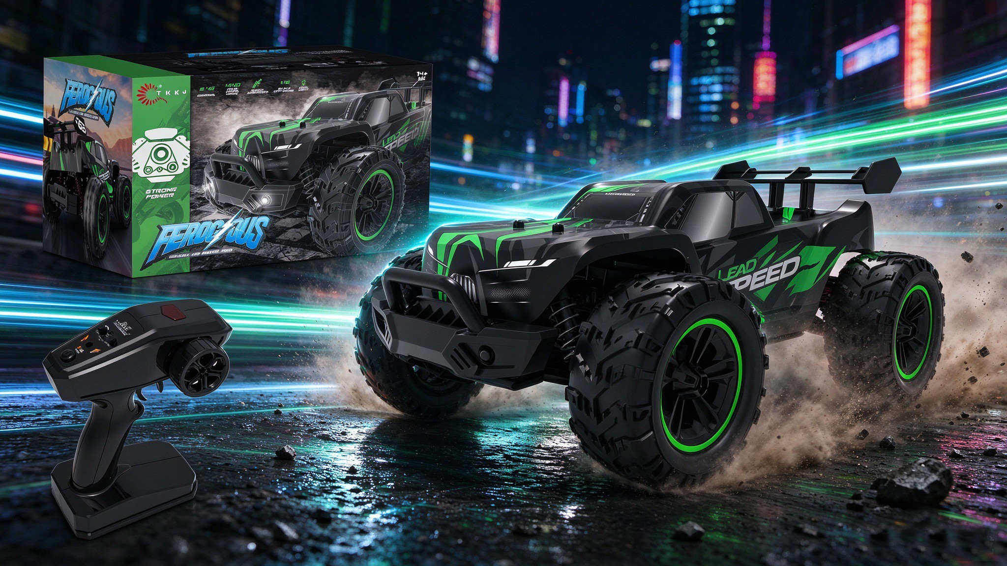 2.4G High Speed RC Cars 1:16
