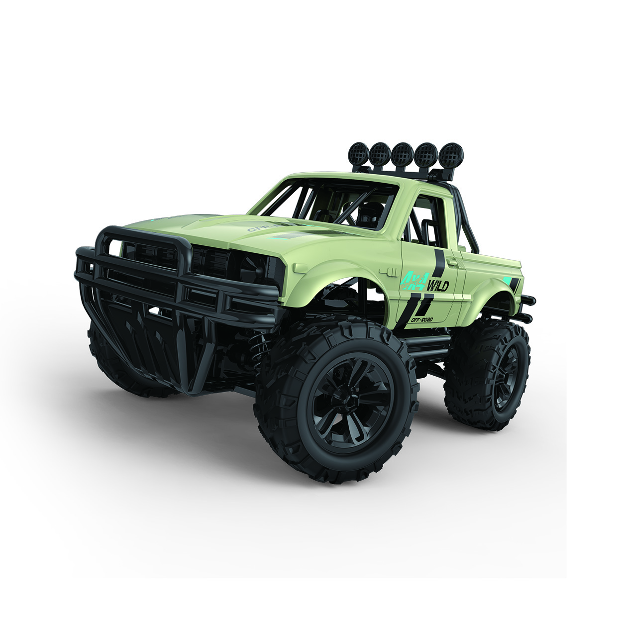 2.4G高速遥控车(带LED灯版)1:16