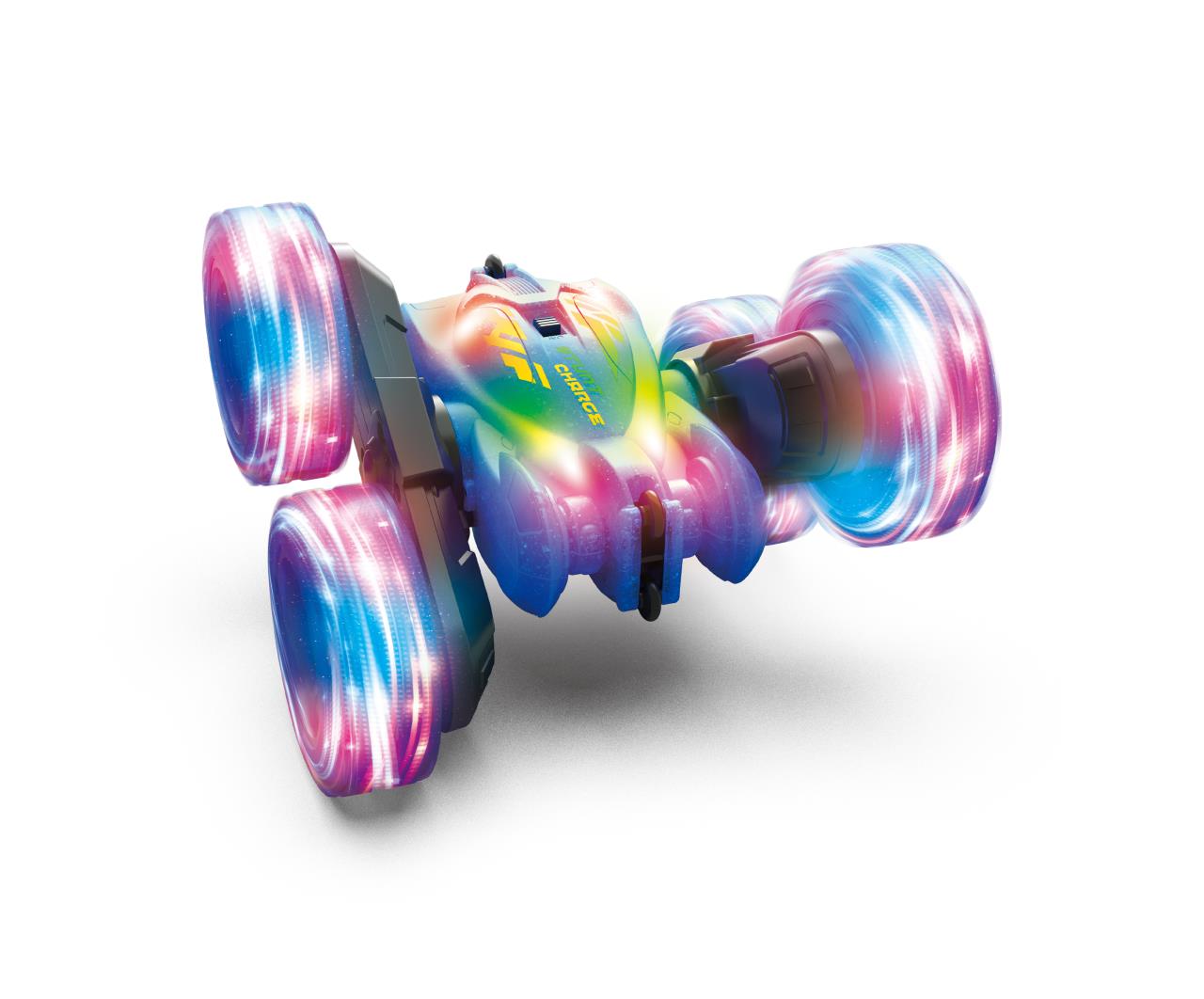 2.4G light wheel double-sided stunt car (1:28 RC Cars series)